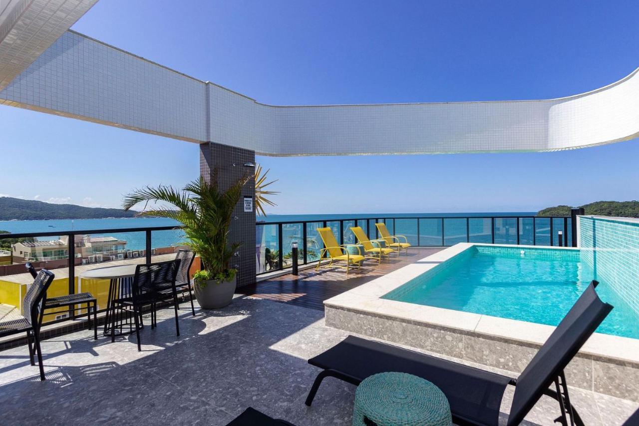 Aion Suites 205 - Lindo Apartamento Com Vista Para O Mar, A 60M Da Praia De Bombinhas, Com Piscina E Academia No Rooftop. Zewnętrze zdjęcie