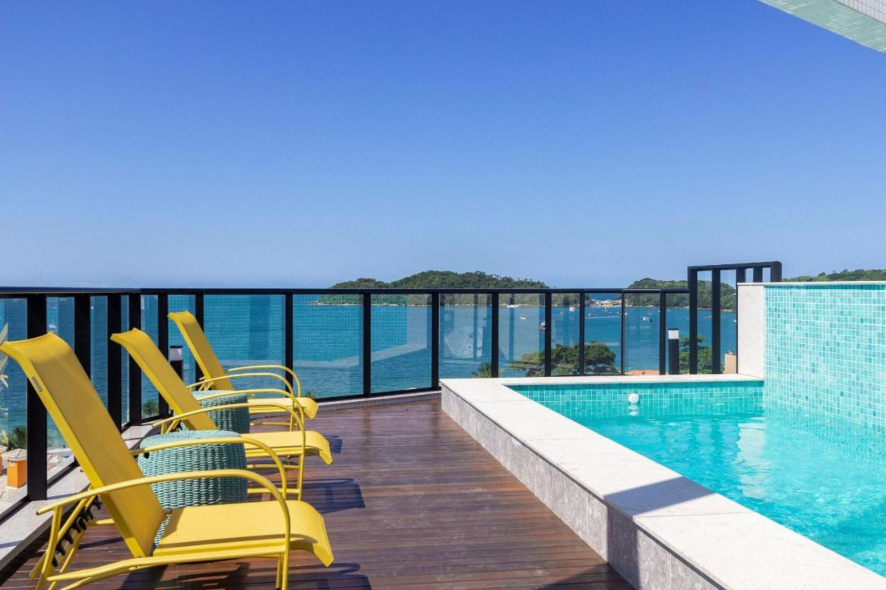 Aion Suites 205 - Lindo Apartamento Com Vista Para O Mar, A 60M Da Praia De Bombinhas, Com Piscina E Academia No Rooftop. Zewnętrze zdjęcie