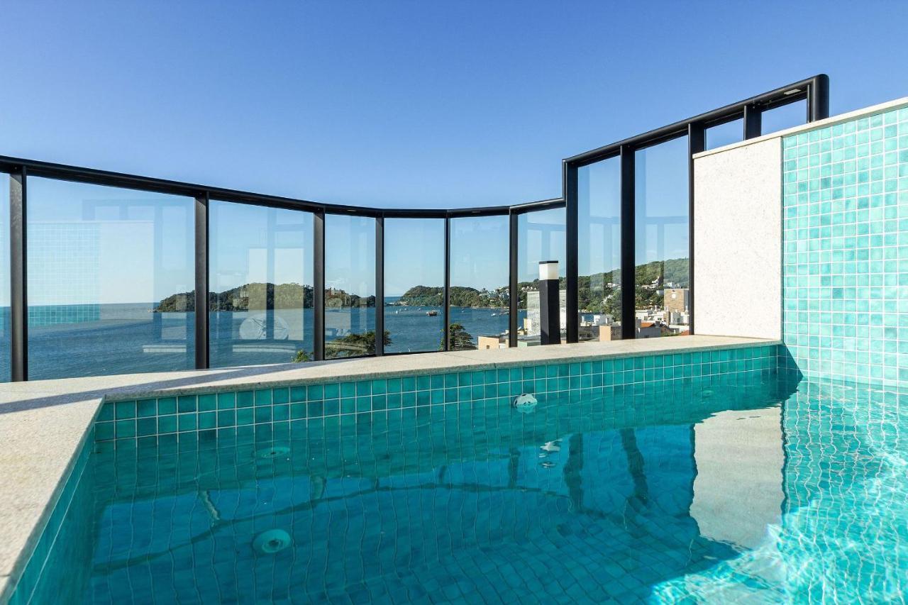 Aion Suites 205 - Lindo Apartamento Com Vista Para O Mar, A 60M Da Praia De Bombinhas, Com Piscina E Academia No Rooftop. Zewnętrze zdjęcie