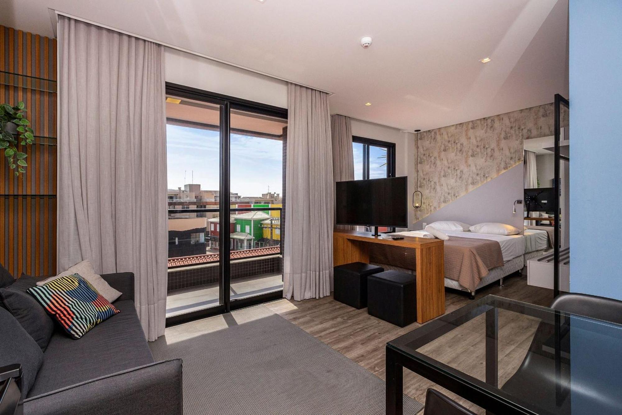 Aion Suites 205 - Lindo Apartamento Com Vista Para O Mar, A 60M Da Praia De Bombinhas, Com Piscina E Academia No Rooftop. Zewnętrze zdjęcie