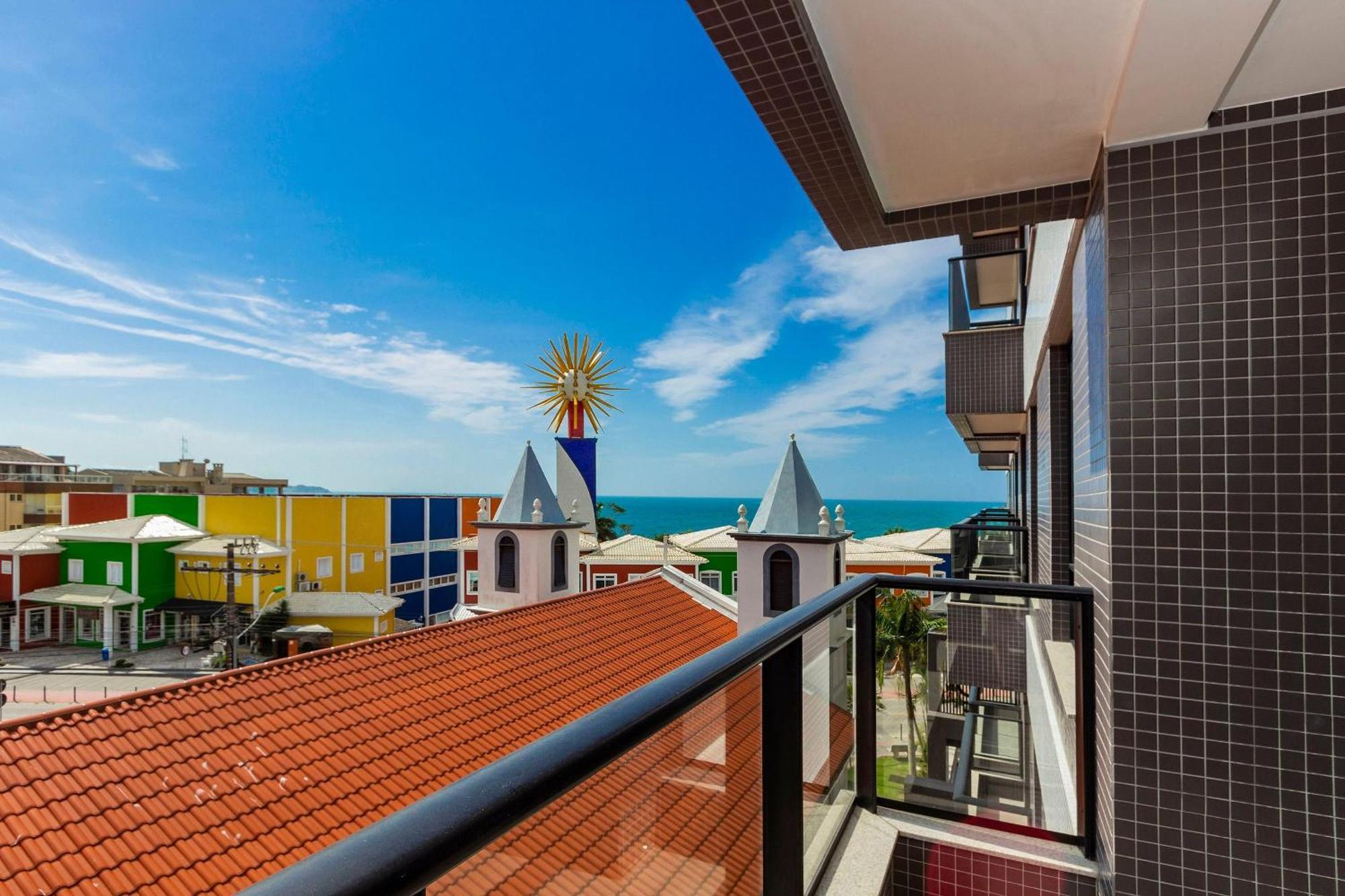 Aion Suites 205 - Lindo Apartamento Com Vista Para O Mar, A 60M Da Praia De Bombinhas, Com Piscina E Academia No Rooftop. Zewnętrze zdjęcie
