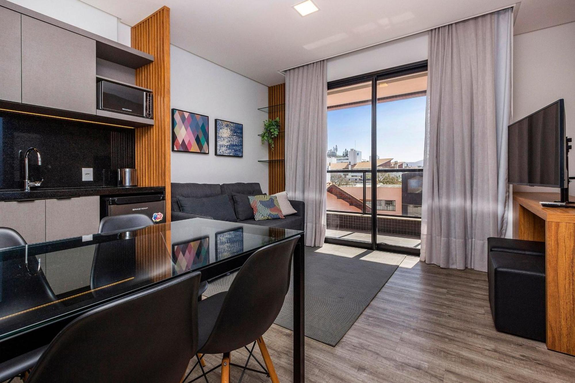 Aion Suites 205 - Lindo Apartamento Com Vista Para O Mar, A 60M Da Praia De Bombinhas, Com Piscina E Academia No Rooftop. Zewnętrze zdjęcie